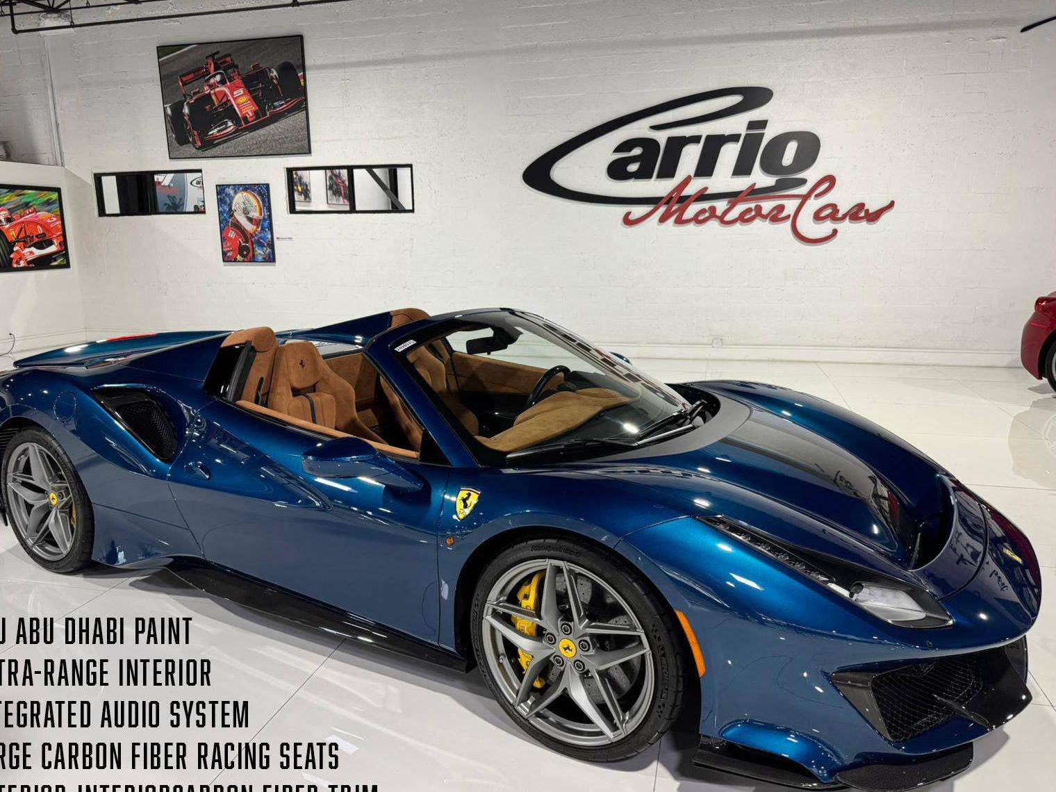 FERRARI 488 PISTA SPIDER 2020 ZFF91HMA4L0249803 image FERRARI 488 PISTA SPIDER 2020 ZFF91HMA4L0249803 image